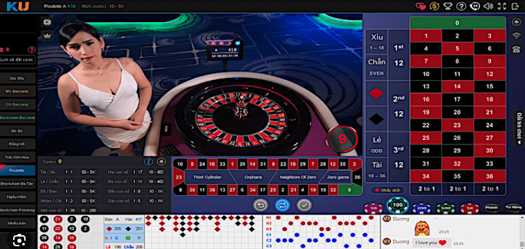 Lightning Roulette tại Kubet77- Cơ hội nhân đôi tiền thưởng